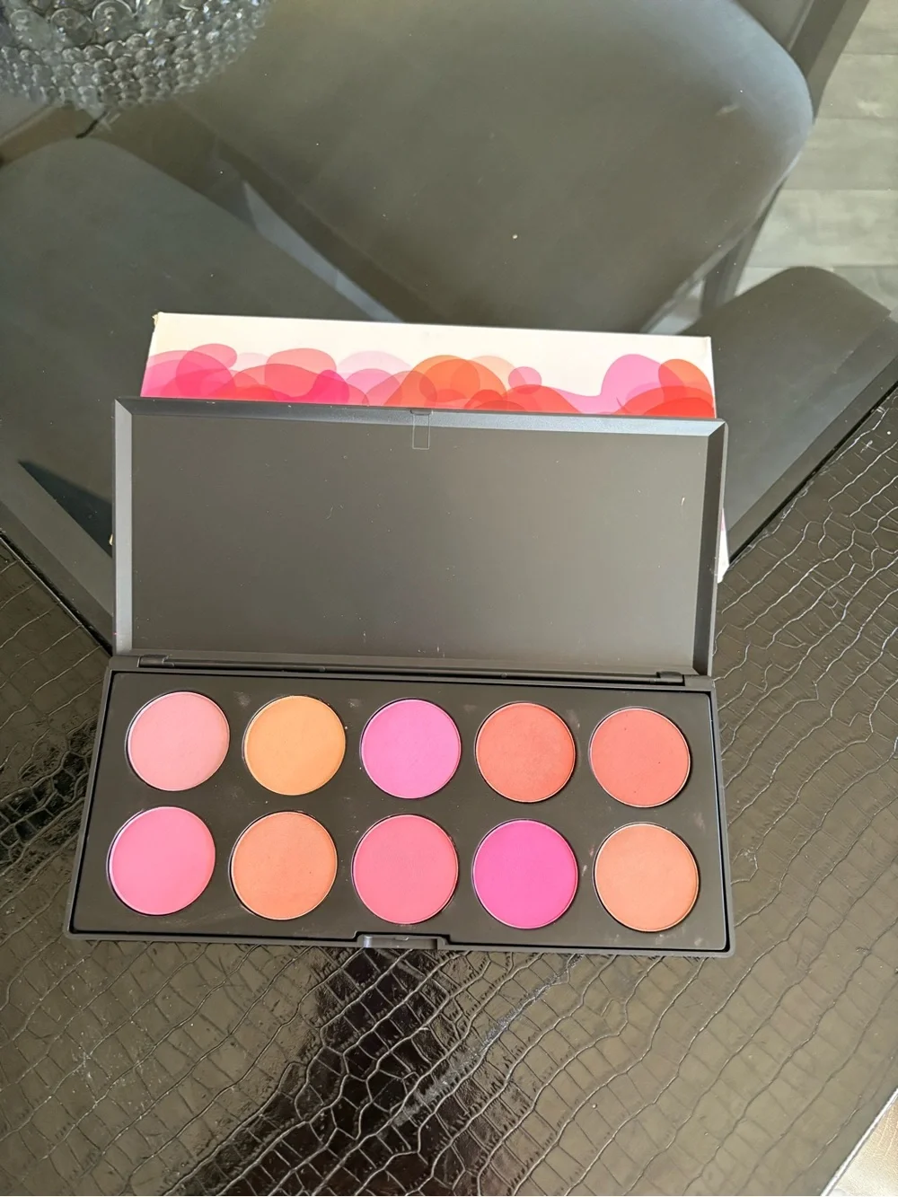 Coastal Scents 10 Piece Professional Blush Palette